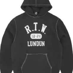 Corteiz RTW College Hoodie Black