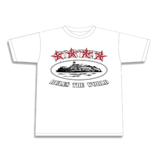 Corteiz-4-Starz-Alcatraz-T-Shirt-White