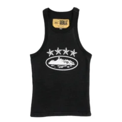 Corteiz-4Starz-Alcatraz-Womens-Tank-Top-Black