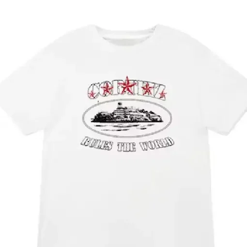 Corteiz-Starz-Alcatraz-T-Shirt-White