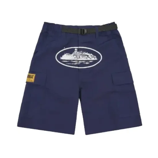 Corteiz-Alcatraz-Cargo-Shorts-Navy-Blue