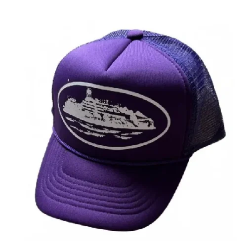 Corteiz-Alcatraz-Purple-Trucker-Hat