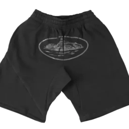 Corteiz-Alcatraz-Shorts-Triple-Black