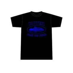 Corteiz-Alcatraz-T-Shirt-Black-Blue