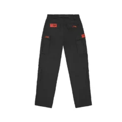 Corteiz Guerillaz Cargos Black/Red